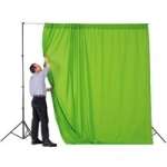 Lastolite LL LC5781 (LLLC5781) Chromakey Curtain 3 x 3.5M (10ft x 12ft) Green Screen Lastolite LL LC5781 (LLLC5781) Chromakey Curtain 3 x 3.5M (10ft x 12ft) Green Screen